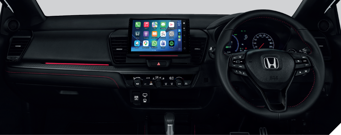 Honda City 3D Pattern Garnish with Ambient Light