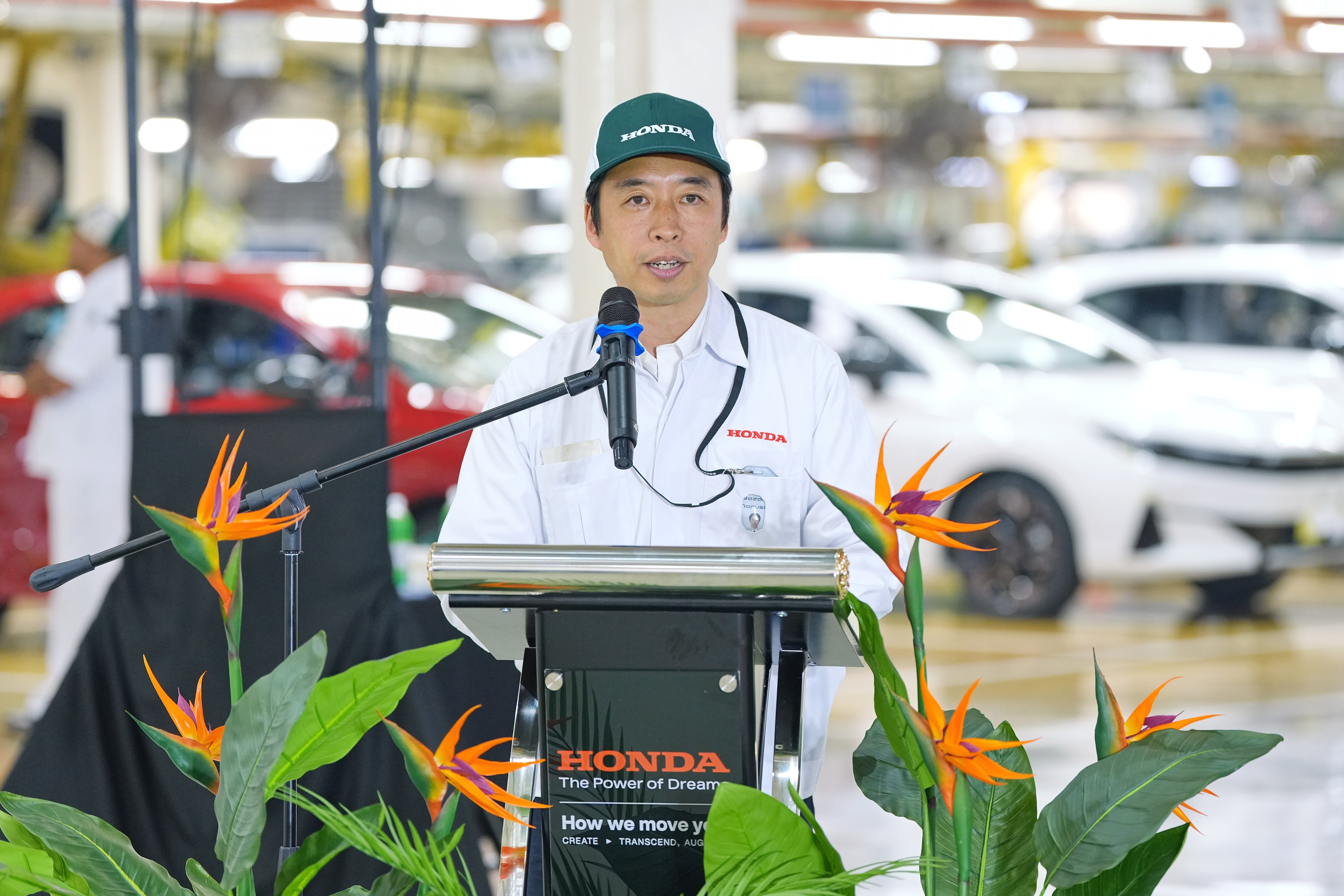 Honda Malaysia Managing Director and Chief Executive Officer Mr. Narushi Yazaki highlights Honda&rsquo;s manufacturing presence in Malaysia and reaffirms the brand&rsquo;s commitment to bringing the joy of driving to customers.