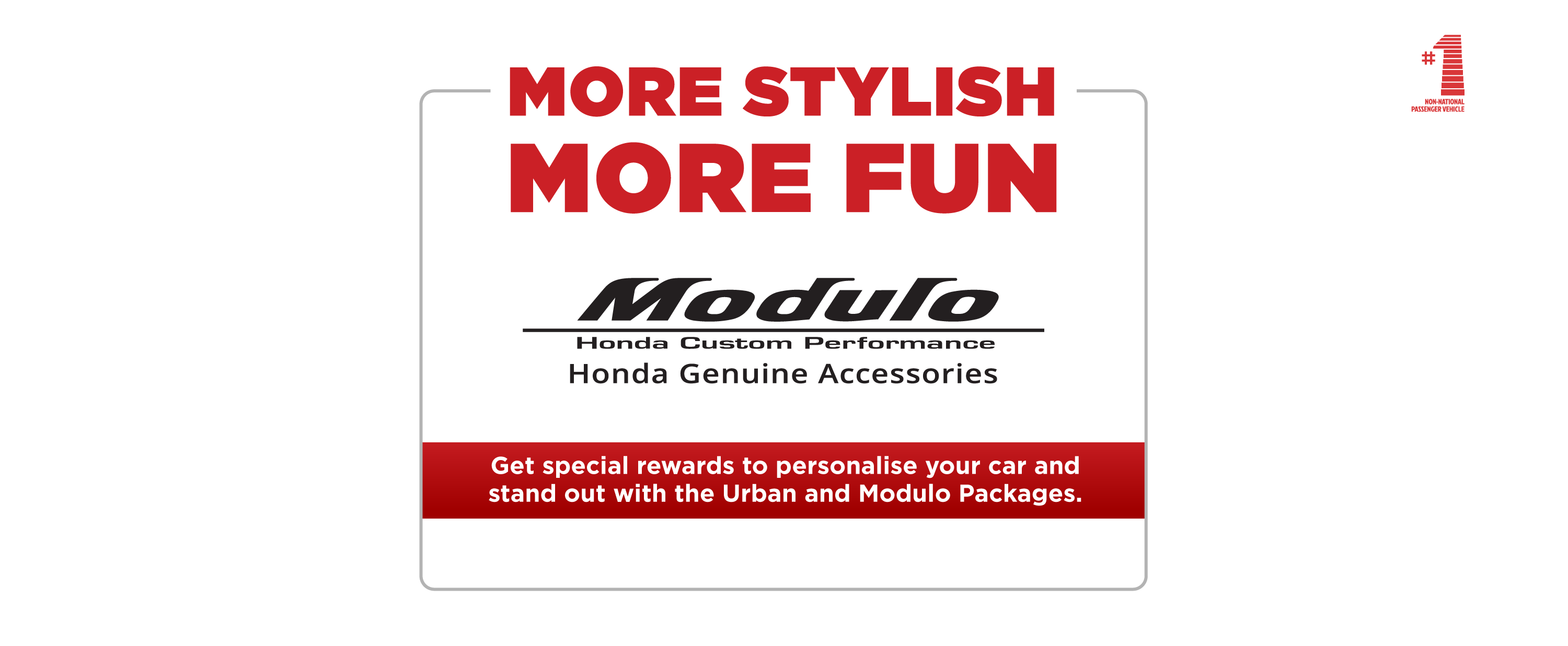 Honda promotion 2 banner