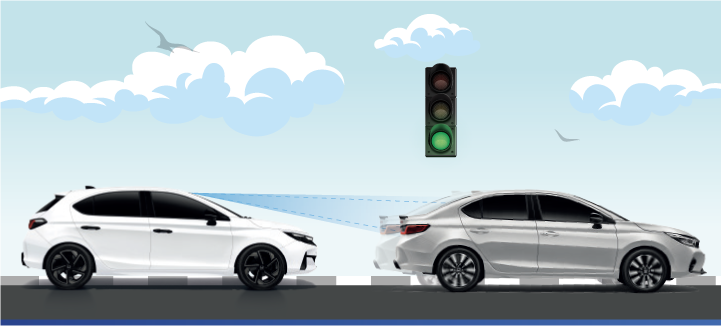 Lead Car Departure Notification System