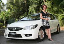 Michelle Lu 1<sup>st</sup>  100 Honda civic hybrid