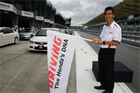 En. Rohime Shafie joined Mr. Takahashi in jump-starting the inaugural test drive