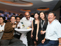 From Left - Right: Penne Tan, Mel Lee, V. Suresh, Daniel Fernandez, Monique Low, Kaylee Chang and YS Khong.