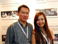 Left - Right: Tim Chew and Lavinne Yap.